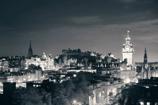 Edinburgh nacht — Stockfoto