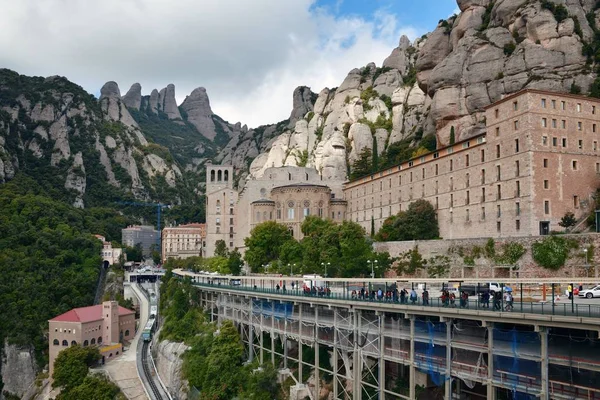 Monastero di Montserrat — Foto Stock