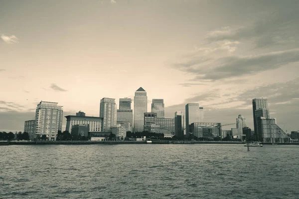 Londra Canary Wharf — Foto Stock