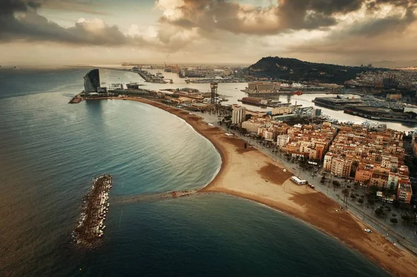 Barcelona coast — Stock Photo, Image