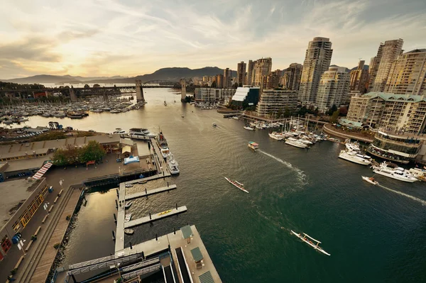 Vancouver harbor view — Stockfoto