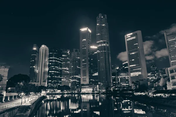 Singapore Skyline — Stockfoto