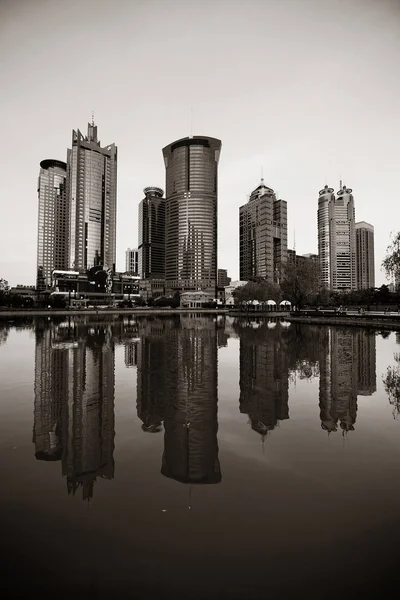 Shanghai Gród Miejski Drapacze Chmur Chiny — Zdjęcie stockowe
