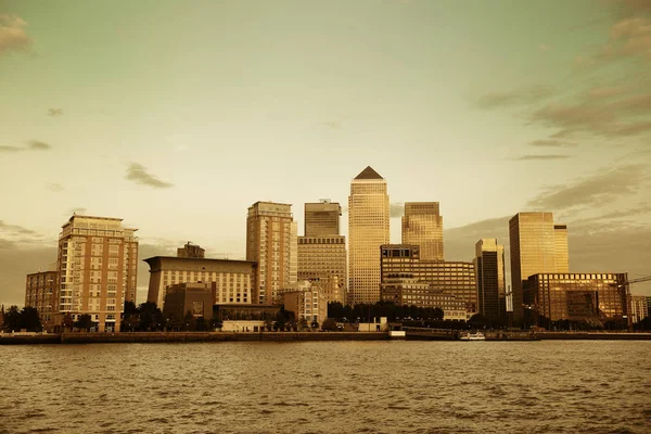 Londra Canary Wharf — Foto Stock