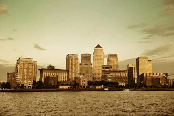 Cais canário de Londres — Fotografia de Stock