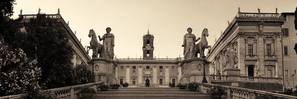 Piazza Del Campidoglio Roma Italia — Foto de Stock