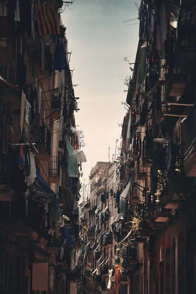 西班牙巴塞罗那的街景 — 图库照片