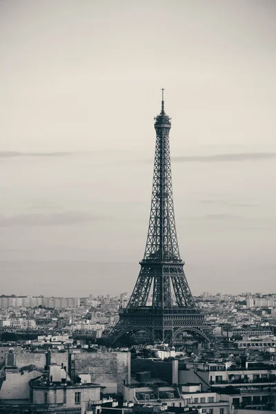 Vista Panorámica París Torre Eiffel Francia —  Fotos de Stock