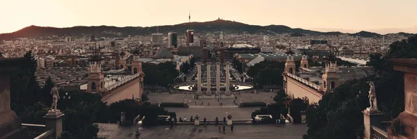 Monument Placa Espanya Barcelone Espagne — Photo