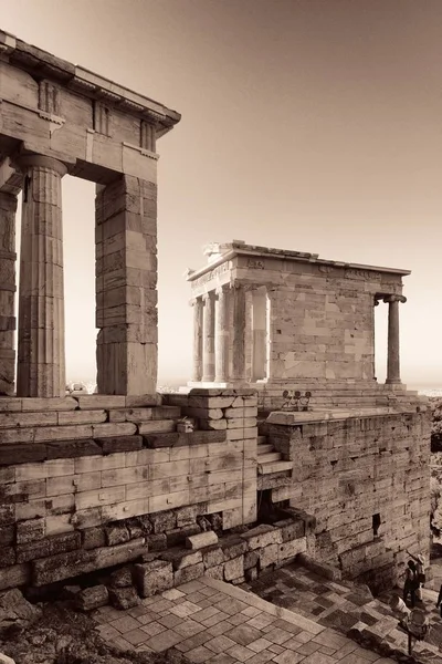 Ναός Της Αθηνάς Νίκης Στην Ακρόπολη Στην Αθήνα — Φωτογραφία Αρχείου