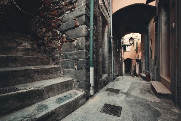 Typische Gassen Riomaggiore Cinque Terre Italien — Stockfoto