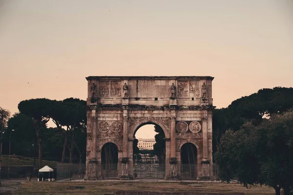 Arch Constantine Rome Italy — Stock Photo, Image