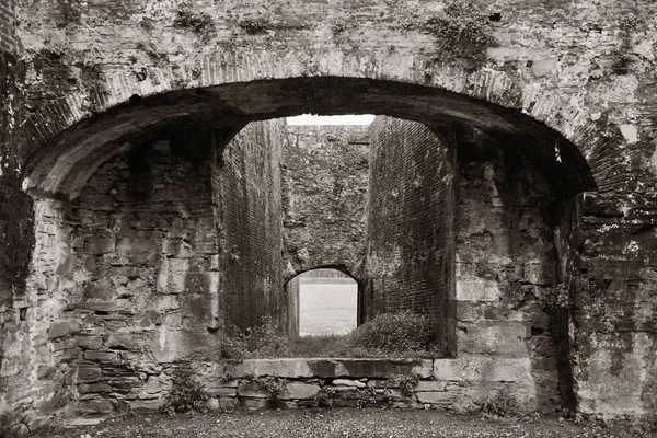 Tunnel Och Barrikad Lucca Italien — Stockfoto