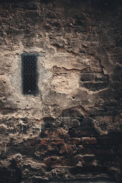 Italy Siena Old Building Windows Brick Wall — Stock Photo, Image