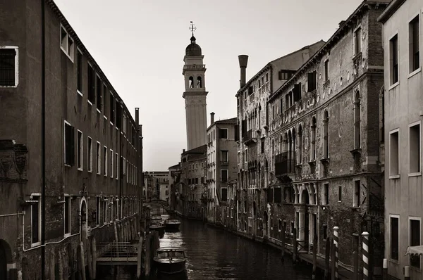 Iglesia San Giorgio Dei Greci Campanario Canal Venecia Italia — Foto de Stock