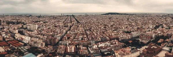 Небесний Вигляд Барселони Будинками Іспанії — стокове фото