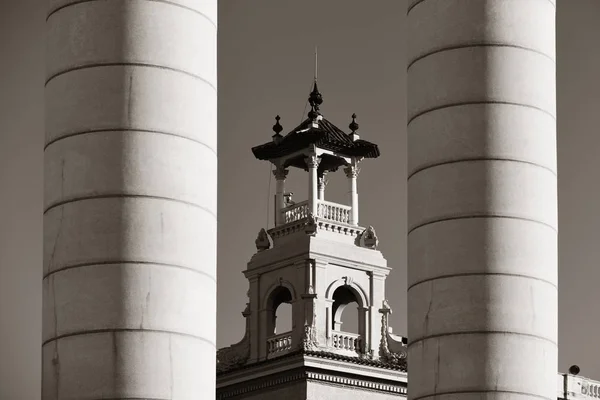 Punkt Orientacyjny Placa Espanya Barcelonie Hiszpania — Zdjęcie stockowe