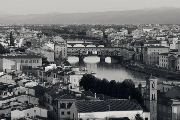 Skyline Firenze Visto Piazzale Michelangelo — Foto Stock