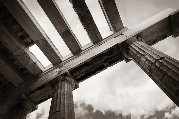 Ιστορικά Ερείπια Της Ακρόπολης Στην Αθήνα — Φωτογραφία Αρχείου