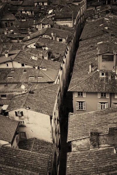 Lucca Caddesi Talya Nın Yukarısından Görünüyor — Stok fotoğraf
