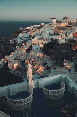 Santorini manzarası