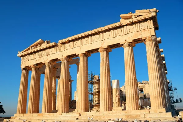 Parthenon a templom — Stock Fotó