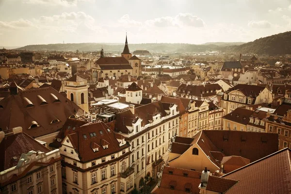 Blick auf die Prager Skyline — Stockfoto