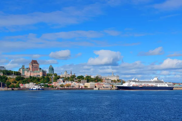 Quebec şehir manzarası — Stok fotoğraf