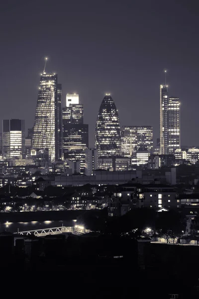 Panorama urbano di Londra — Foto Stock