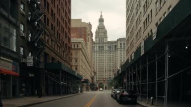 New York şehri Manhattan şehir merkezi.