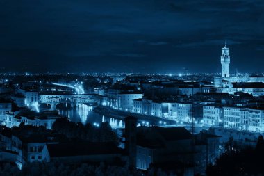 Floransa manzarası gece