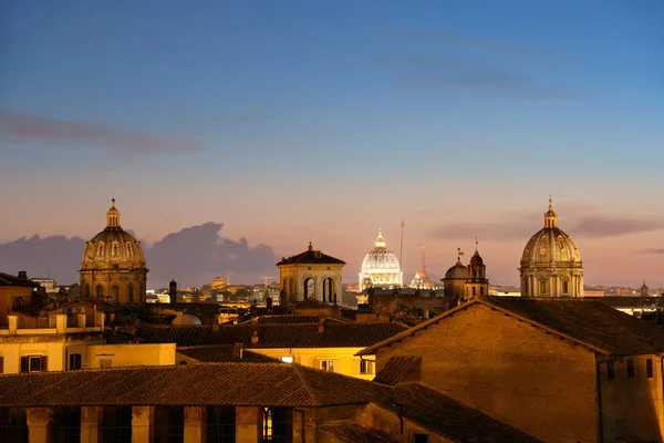 Rome coucher de soleil vue — Photo