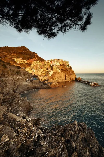 チンクエ ・ テッレ manarola — ストック写真