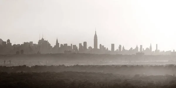 New York City silhouette — Foto Stock