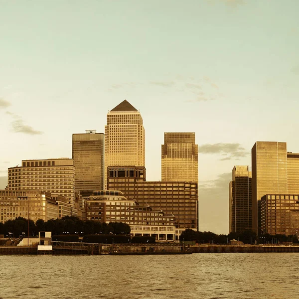 Cais canário de Londres — Fotografia de Stock