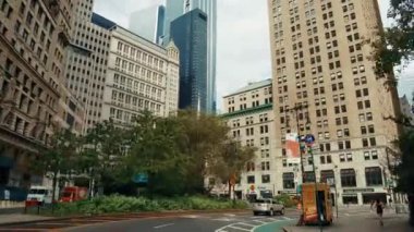 New York şehri Manhattan şehir merkezi.