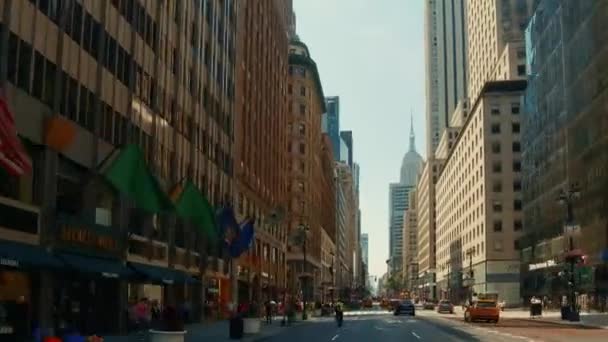 New York City 5th Ave Hyperlapse — Wideo stockowe