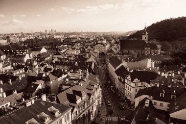 Prag manzarası çatı görünümü