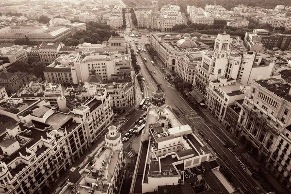 Luchtfoto van Gran via — Stockfoto