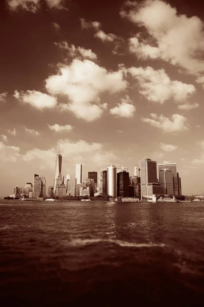 Manhattan Centro skyline — Foto de Stock