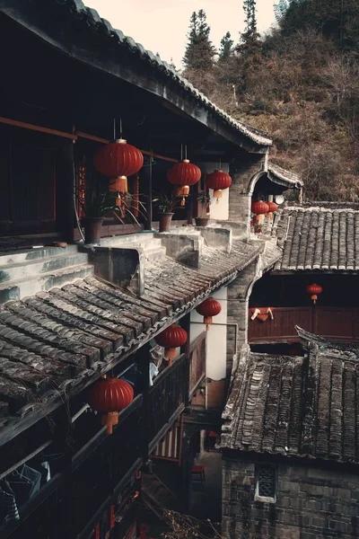 Patio de Fujian Hakka — Foto de Stock