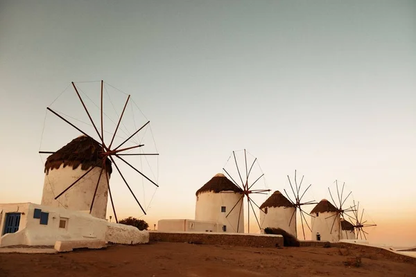 Mykonos-Windmühle — Stockfoto