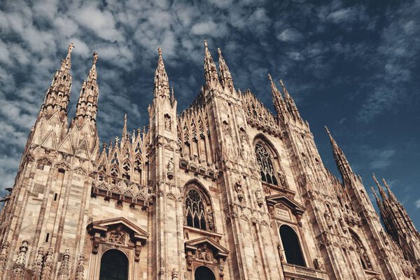 Milan Cathedral closeup