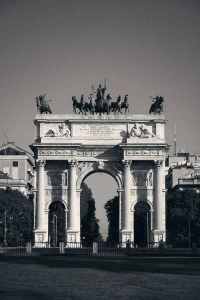 Arco de la Paz Milán — Foto de Stock