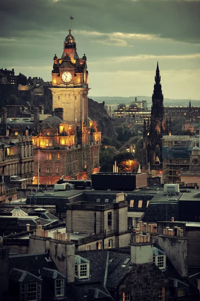 Edinburgh natt — Stockfoto