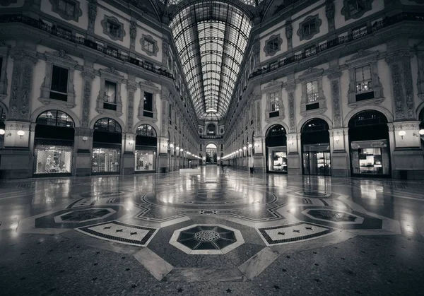 Galleria Vittorio Emanuele Ii interior — Fotografia de Stock