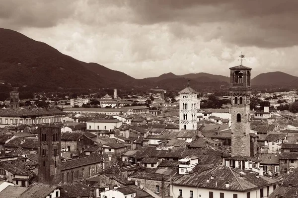 Lucca Panorama věž — Stock fotografie