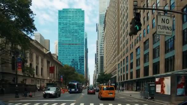 Calle 42 de Nueva York — Vídeo de stock