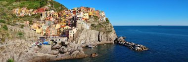 Cinque Terre 'de Manarola Panoraması 