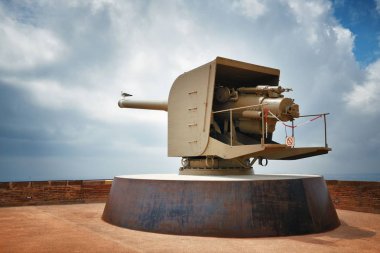 Montjuic Kalesi topu